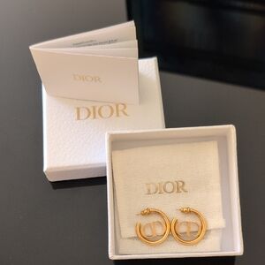 Dior Hoop Earrings 30 Montaigne